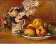 Renoir Pierre-Auguste Apples and Flowers  - Hermitage